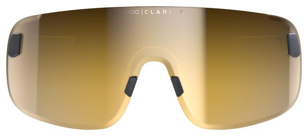 Poc Elicit Uranium Black / Clarity Road Partly Sunny Gold Sunglasses