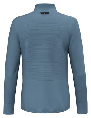 Salewa Puez Wafel Hybride Fleece Blauw