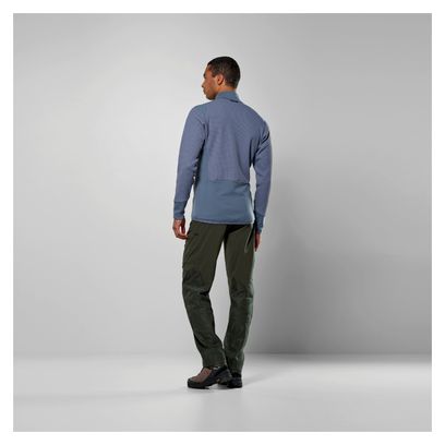 Salewa Puez Wafel Hybride Fleece Blauw