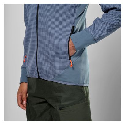 Salewa Puez Wafel Hybride Fleece Blauw