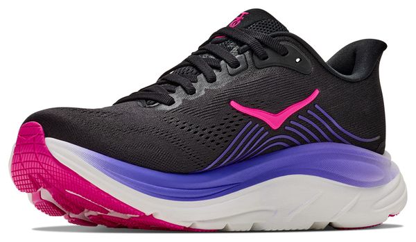 Hoka Clifton 11 Running Shoes, Black/Purple, Women's