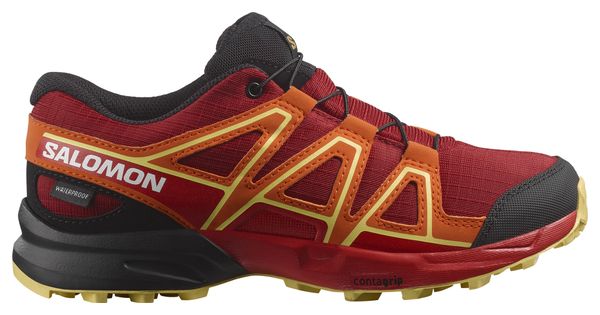 Chaussures Enfant Salomon Speedcross CSWP Junior Rouge/Orange