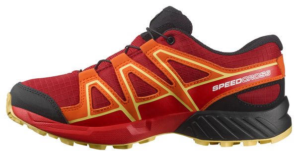 Zapatillas para niños Salomon Speedcross CSWP Junior Rojo/Naranja