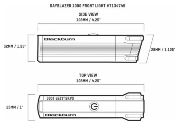 Blackburn Eclairage Avant Dayblazer 1000