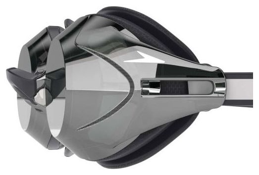 Schwimmbrille Speedo Vanquisher 3.0 Mirrored Schwarz/Silber Gespiegelt