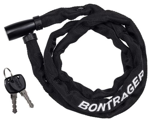 Candado de cadena larga con llave Bontrager Comp | 4 x 1100 mm Negro