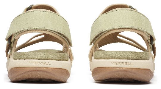 Merrell Terran 4 Backstrap Beige/Green dames wandelsandalen