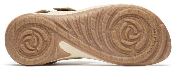 Merrell Terran 4 Backstrap Beige/Green dames wandelsandalen