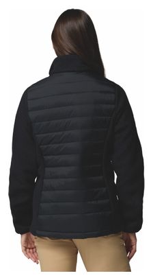 Chaqueta de pluma Columbia Hybride Juniper Peak Negro, Mujer