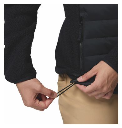 Chaqueta de pluma Columbia Hybride Juniper Peak Negro, Mujer