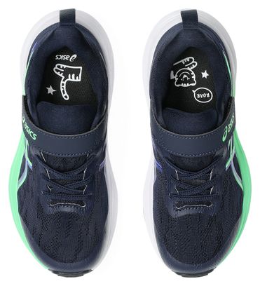 Zapatillas de running Asics GT-1000 14 PS Negro/Azul/Verde Niño