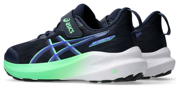 Zapatillas de running Asics GT-1000 14 PS Negro/Azul/Verde Niño