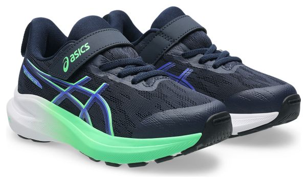 Zapatillas de running Asics GT-1000 14 PS Negro/Azul/Verde Niño