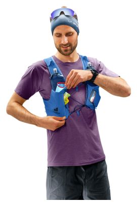 Sac d'hydratation Deuter Traick 5 Bleu Homme