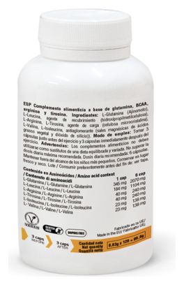 Glutamine BCAA 8.1.1 226ERS 6.4 Amino+ 120 capsules