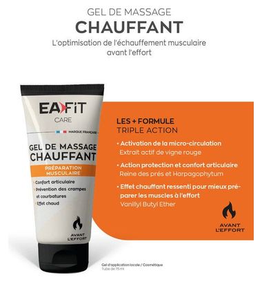 EAFIT  Gel Massant Chauffant