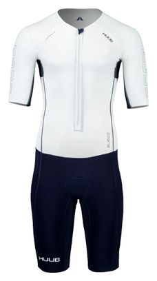 Traje de triatlón Huub Anemoi 2 SUB22 Blanco / Azul