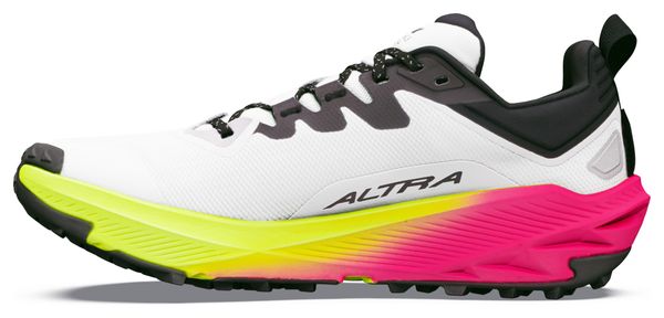 Altra Experience Wild 3+ trailschoenen Wit/Roze/Geel voor dames
