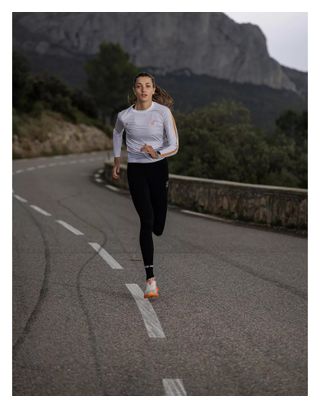 Compressport Performance Women's White/Orange Running T-Shirt
