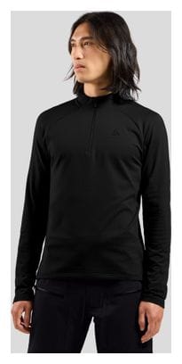 Pull Homme Odlo Essentials Light 1/2 Zip Noir