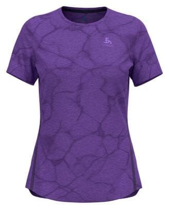 T-Shirt Technique Femme Odlo Zeroweight Engineered Chill-Tec Violet