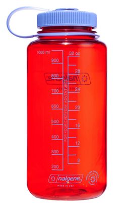 Gourde Nalgene Sustain Wide Mouth Orange - 1L