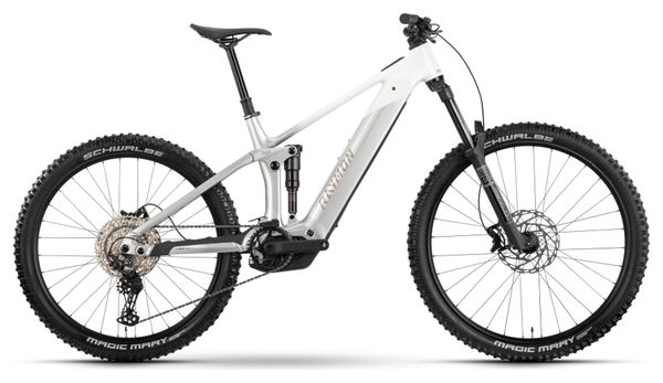 Mountain bike elettrica a doppia sospensione Raymon Vamok Comp Shimano 12V 800Wh Bosch 100 Nm MX (29/27,5'') Grigio/Bianco 2026