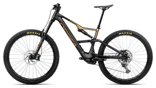 Orbea Rise LT H20 MTB elettrica a sospensione completa Shimano Deore/SLX 12S 630 Wh 29'' Diamond Black Splash Olive Green 2026