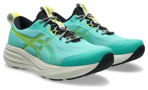 Asics Gel-Pulse 17 TR Running Shoes for Men, Green/Yellow