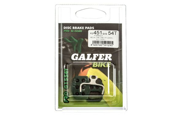 GALFER Plaquettes FORMULA MEGA/THE ONE/R0/R1/RX/RR1/T1/C1 Organique PRO G1554T 