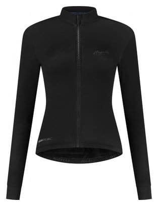 Maillot Manches Longues Velo Rogelli Distance Femme Noir