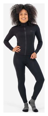 Maillot Manches Longues Velo Rogelli Distance Femme Noir