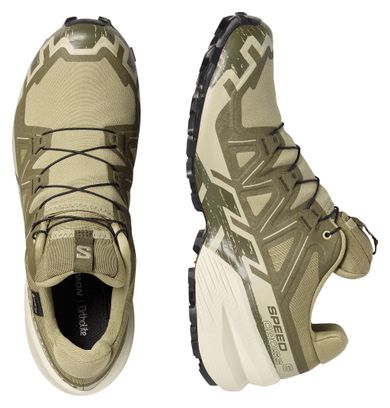Trail-Schuhe Salomon Speedcross 6 GTX Khaki Herren
