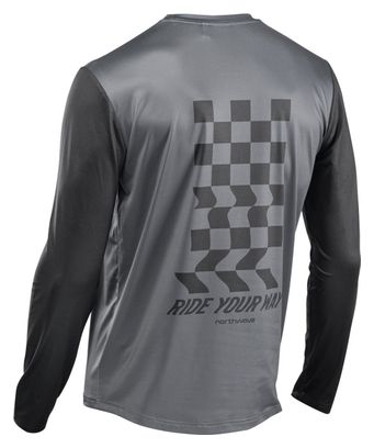 Maillot de manga larga Northwave Xtrail 2 Gris/Negro
