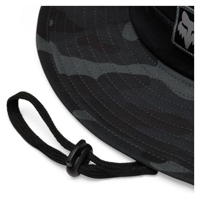 Sombrero Fox Base Over Camo Negro