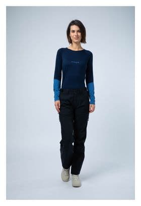 Women's Long Sleeve Baselayer AYAQ Mefonna Merinos Blue