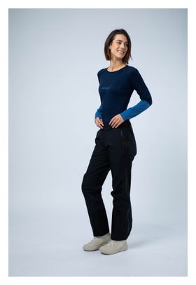 Baselayer a maniche lunghe da donna AYAQ Mefonna Merinos Blue