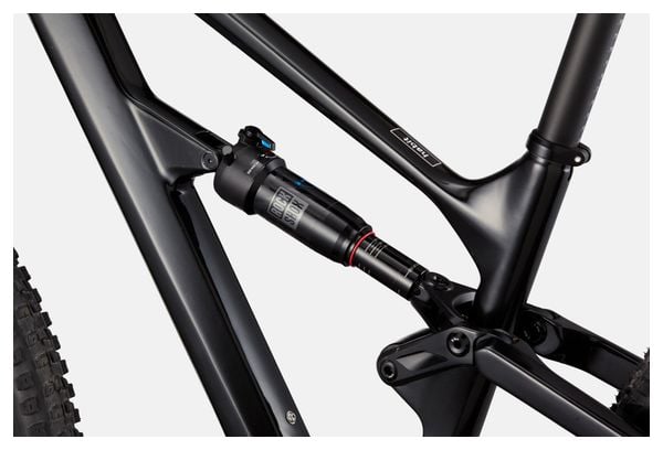 Bicicleta de montaña Cannondale Habit Carbon 2 Shimano SLX/XT 12V 29'' Todo Suspensión Negra