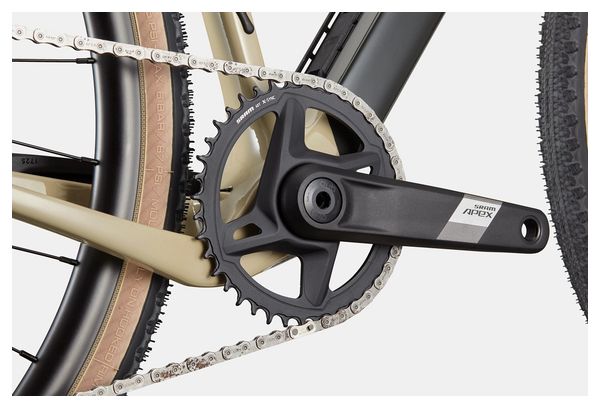 Gravel bike Cannondale Topstone Carbon Sram Apex XPLR 12V 700 mm Beige