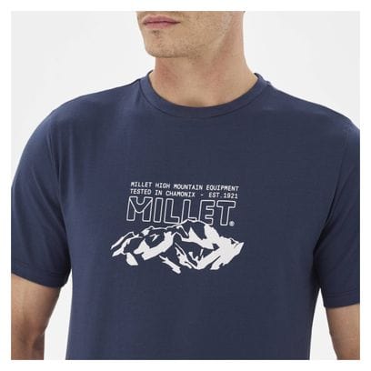 Millet Millet Mountain T-Shirt Blue