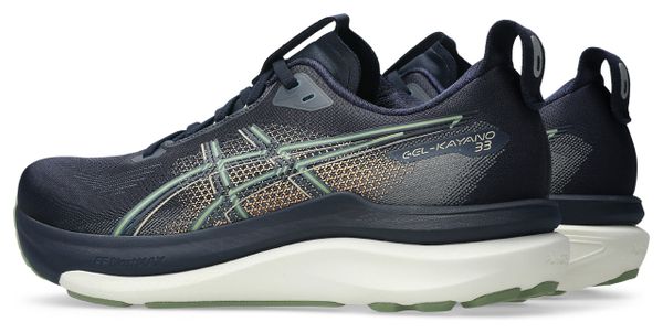 Asics Gel-Kayano 33 Men's Running Shoes - Blue/Green