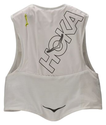 Mochila de hidratación Hoka Trail Run 8 L, blanca, unisex
