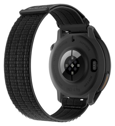 Coros Pace 4 Pro GPS-Uhr mit schwarzem Nylonarmband