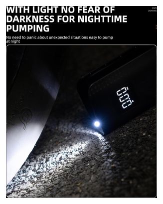 Electric mini compressor black ROCKBROS