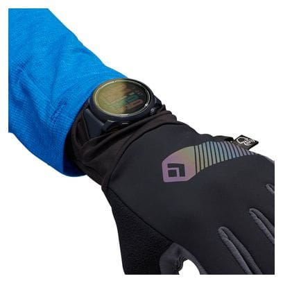 Black Diamond Hybrid Light Long Gloves Black