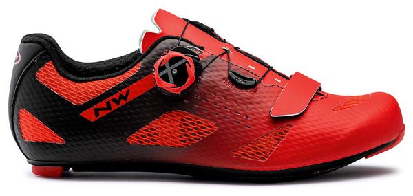 Northwave STORM CARBON Shoes Red / Black