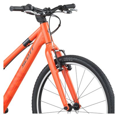 Bicicleta de montaña para niños Scott Contrail 400 Shimano Tourney 7V 24'' Naranja