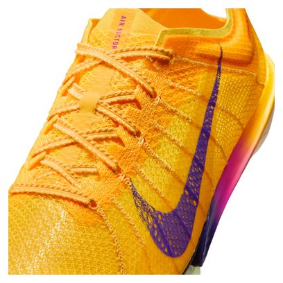 Nike Victory 2 Geel/Paars Heren Track en Field Schoenen