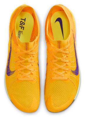 Nike Victory 2 Geel/Paars Heren Track en Field Schoenen