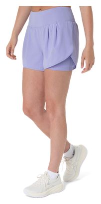 Asics Road 3.5in 2-in-1 Shorts for Women, Purple